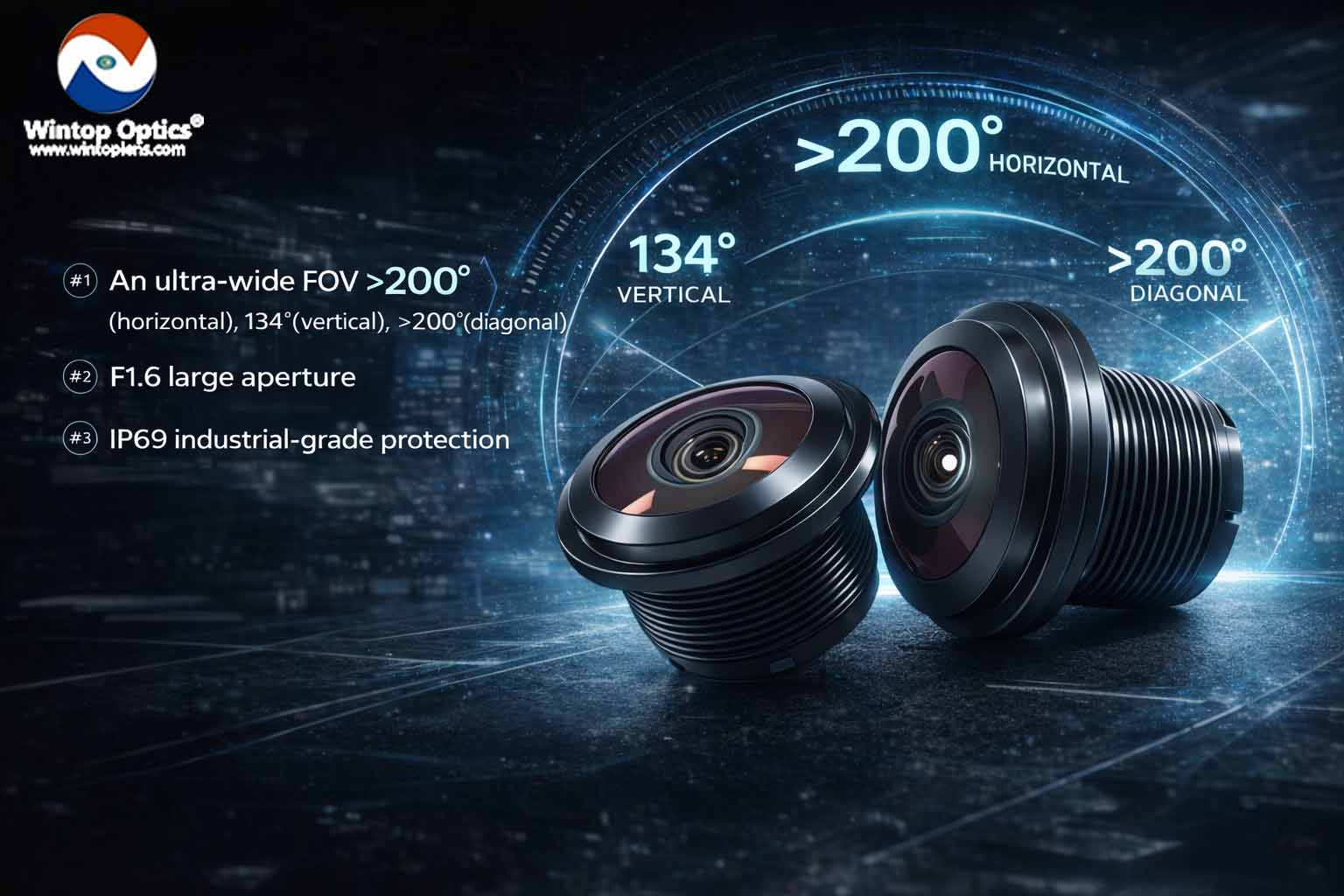 YT-7048P-A1 Ultra-Wide Robotics Lens — Expanding Machine Vision Beyond Limits