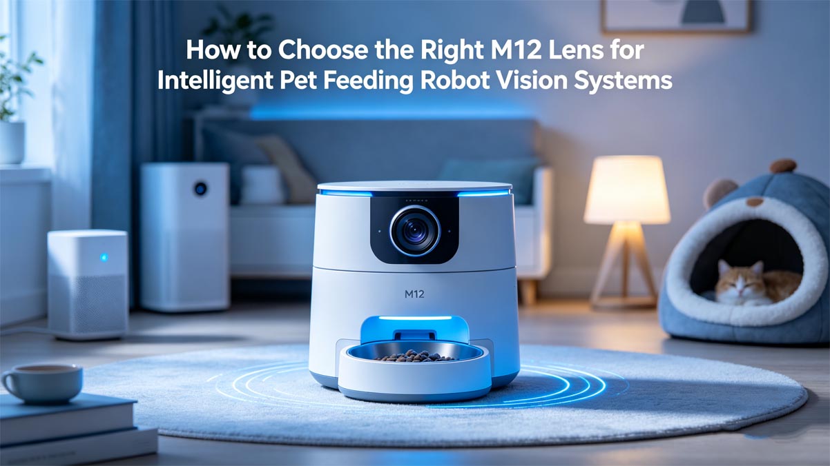 How to Choose the Right M12 Lens for Intelligent Pet Feeding Robot Vision Systems